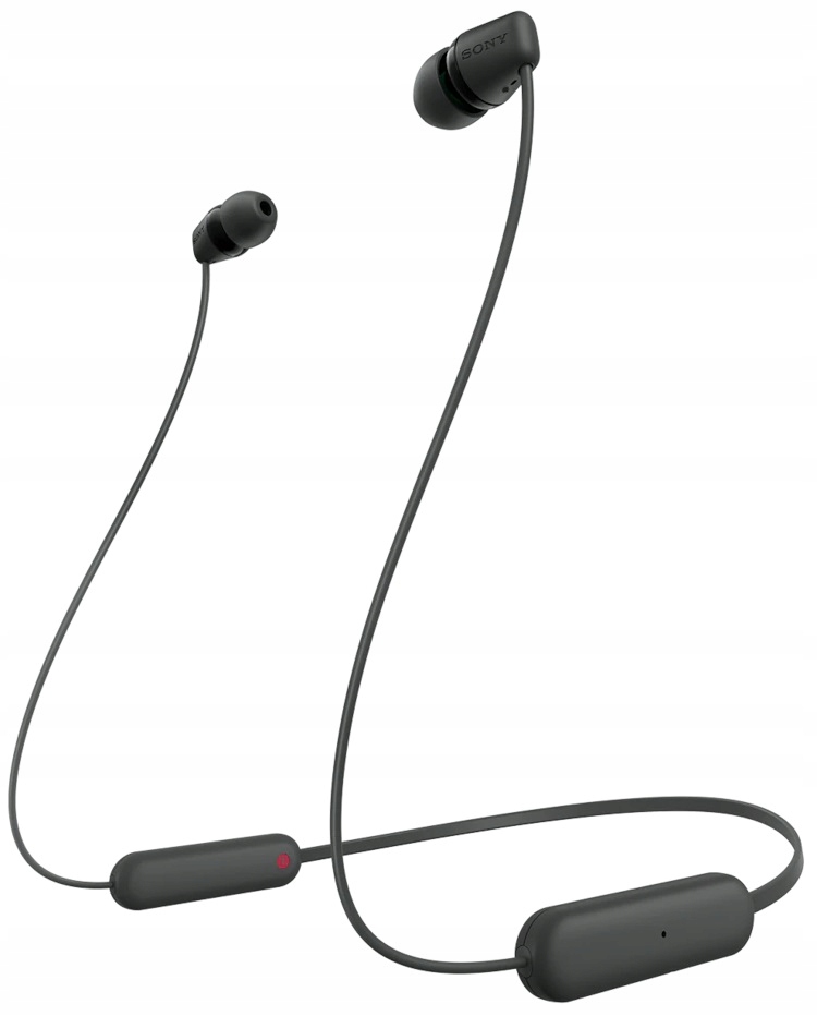 Наушники Sony WI-C100 Наушники, чёрный
